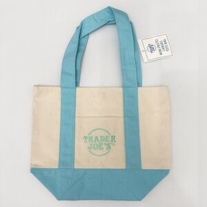 Trader Joe's Mini Canvas Tote Bag